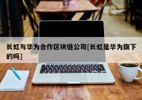 长虹与华为合作区块链公司[长虹是华为旗下的吗]