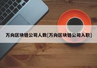 万向区块链公司人数[万向区块链公司入职]