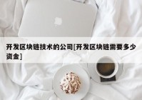 开发区块链技术的公司[开发区块链需要多少资金]