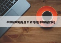 牛顿区块链是什么公司的[牛顿链官网]